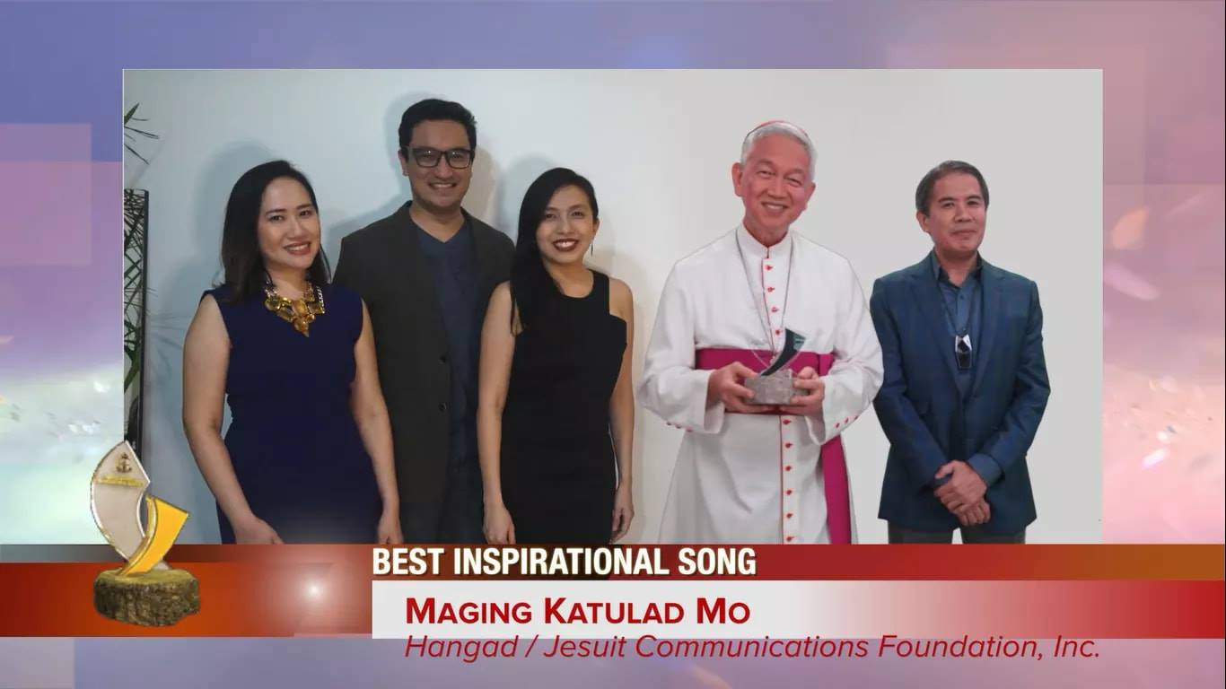 ‘Maging Katulad Mo’ wins Best Inspirational Song at 42nd Catholic Mass Media Awards (CMMA)