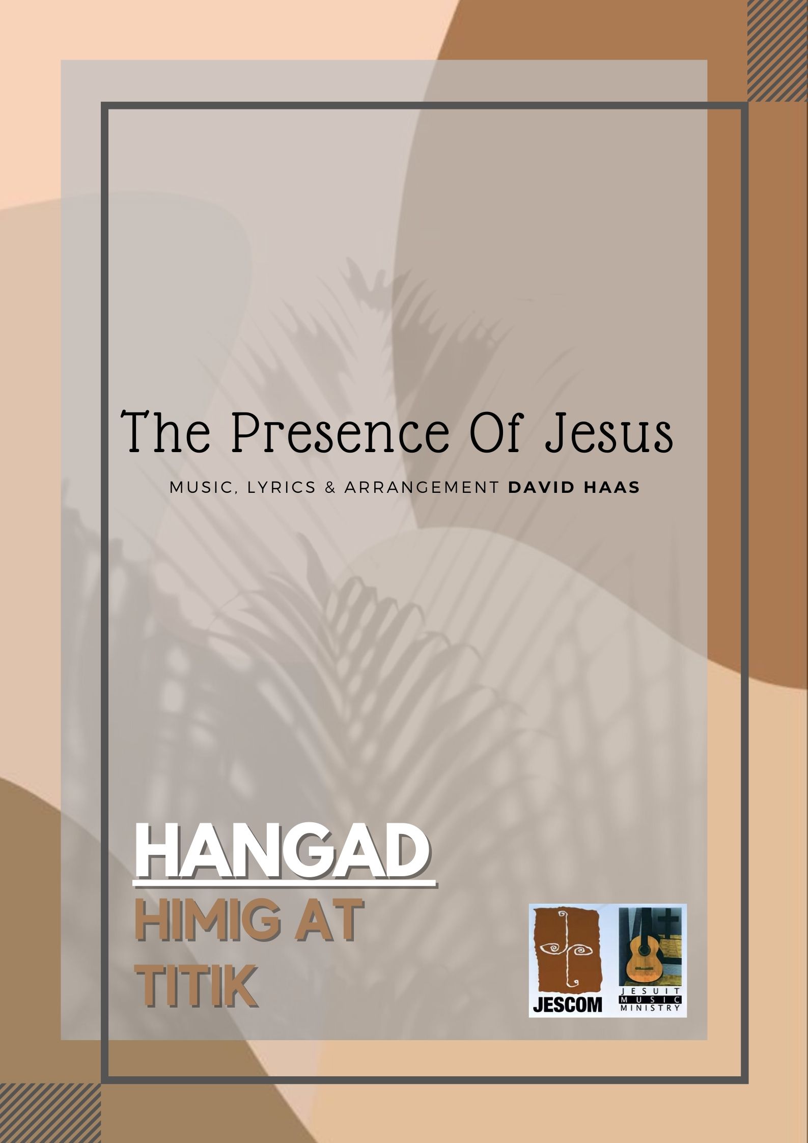 The Presence Of Jesus — Music Sheet