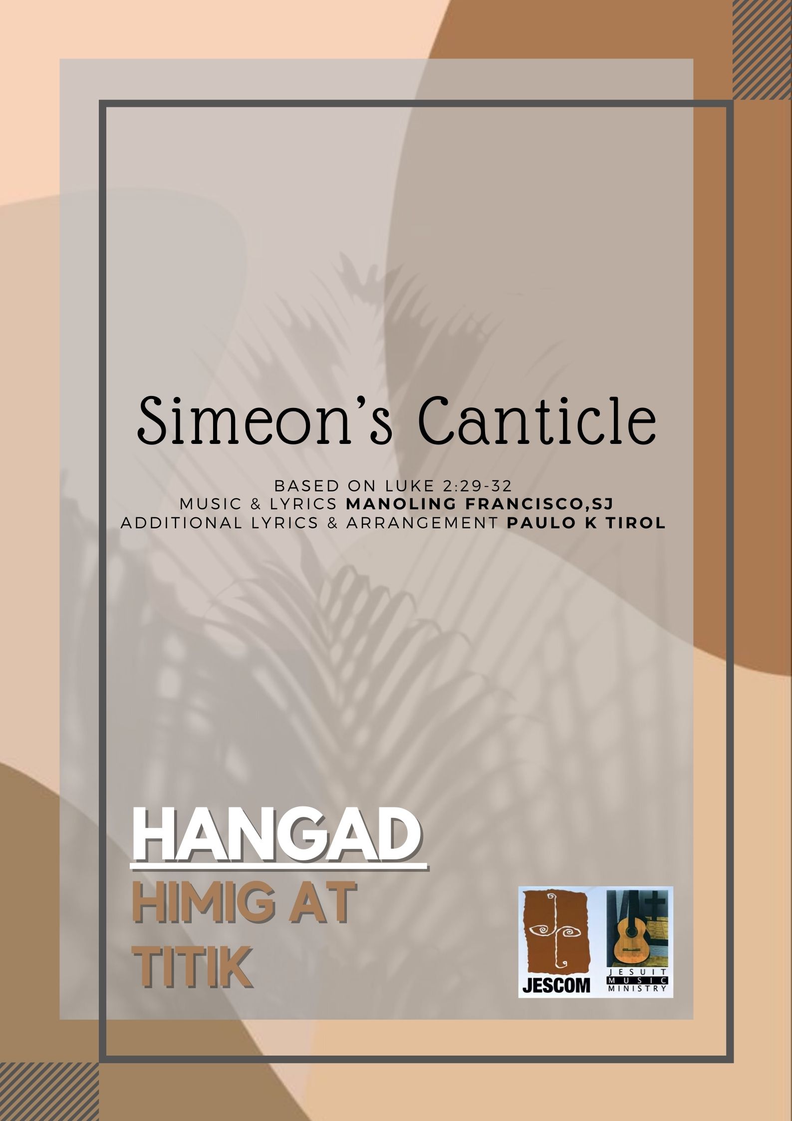 Simeon’s Canticle — Music Sheet