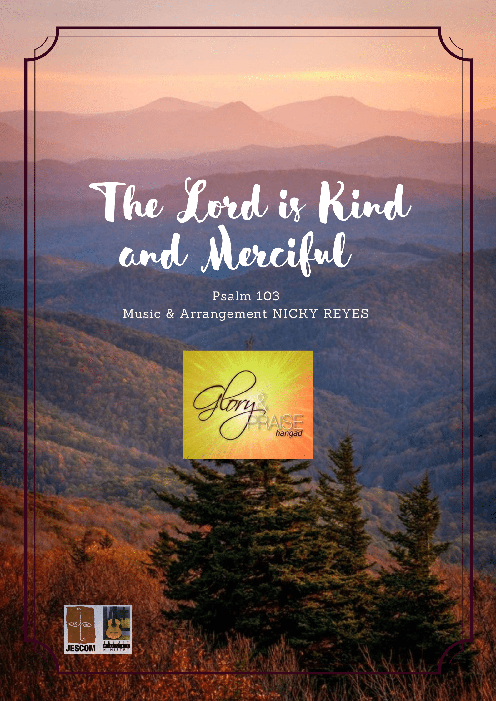 The Lord is Kind and Merciful — Music Sheet