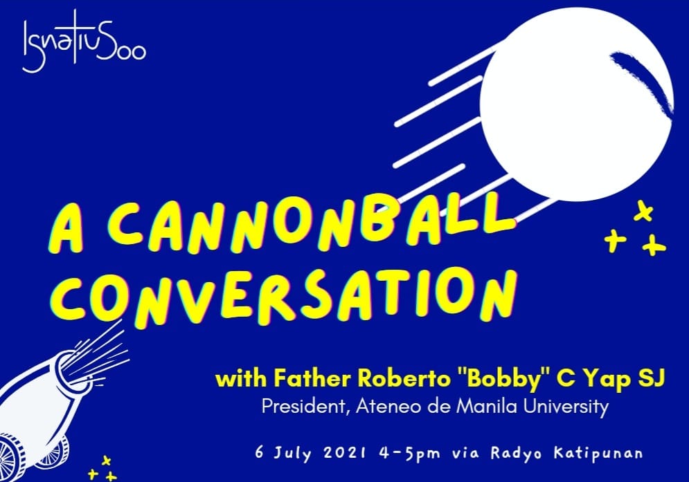 A ‘Cannonball Conversation’ with Fr. Bobby Yap, SJ