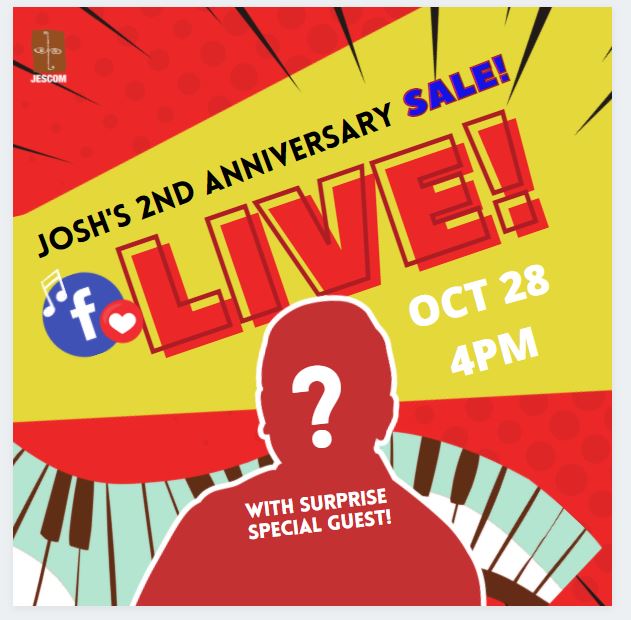 “JOSH Live” returns for Second-Anniversary Sale!
