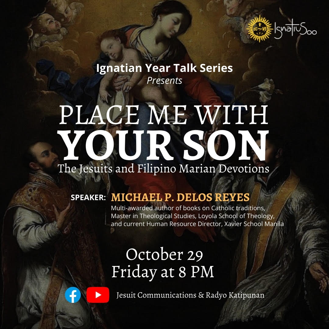 Radyo Katipunan Ignatian Year lecture features “Place Me With Your Son” author, Michael Delos Reyes