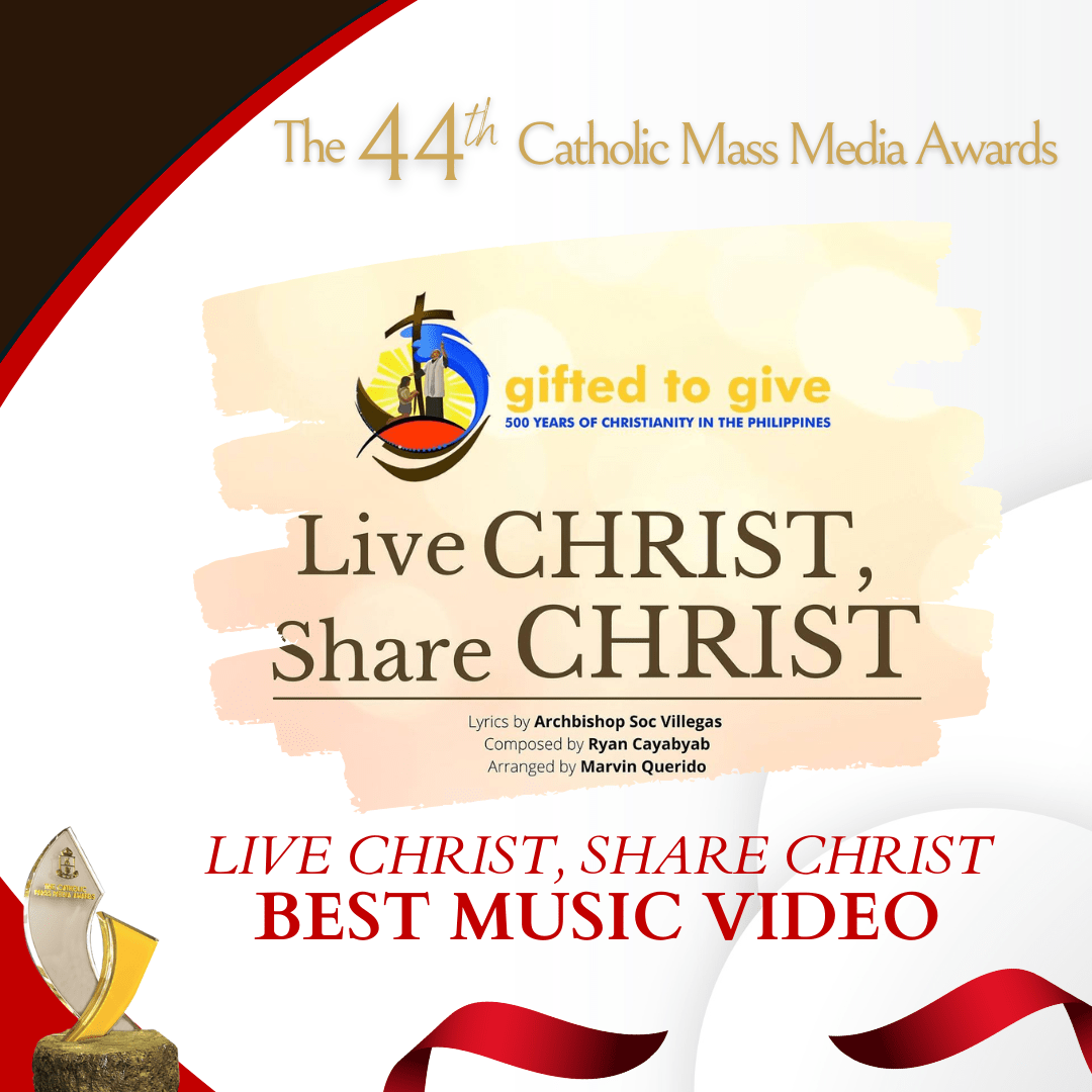 ‘Live Christ, Share Christ’ wins Best Music Video at 44th CMMA