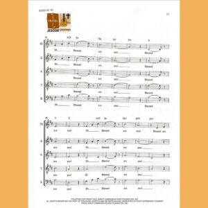 BLESSED ARE YOU - Music Sheet