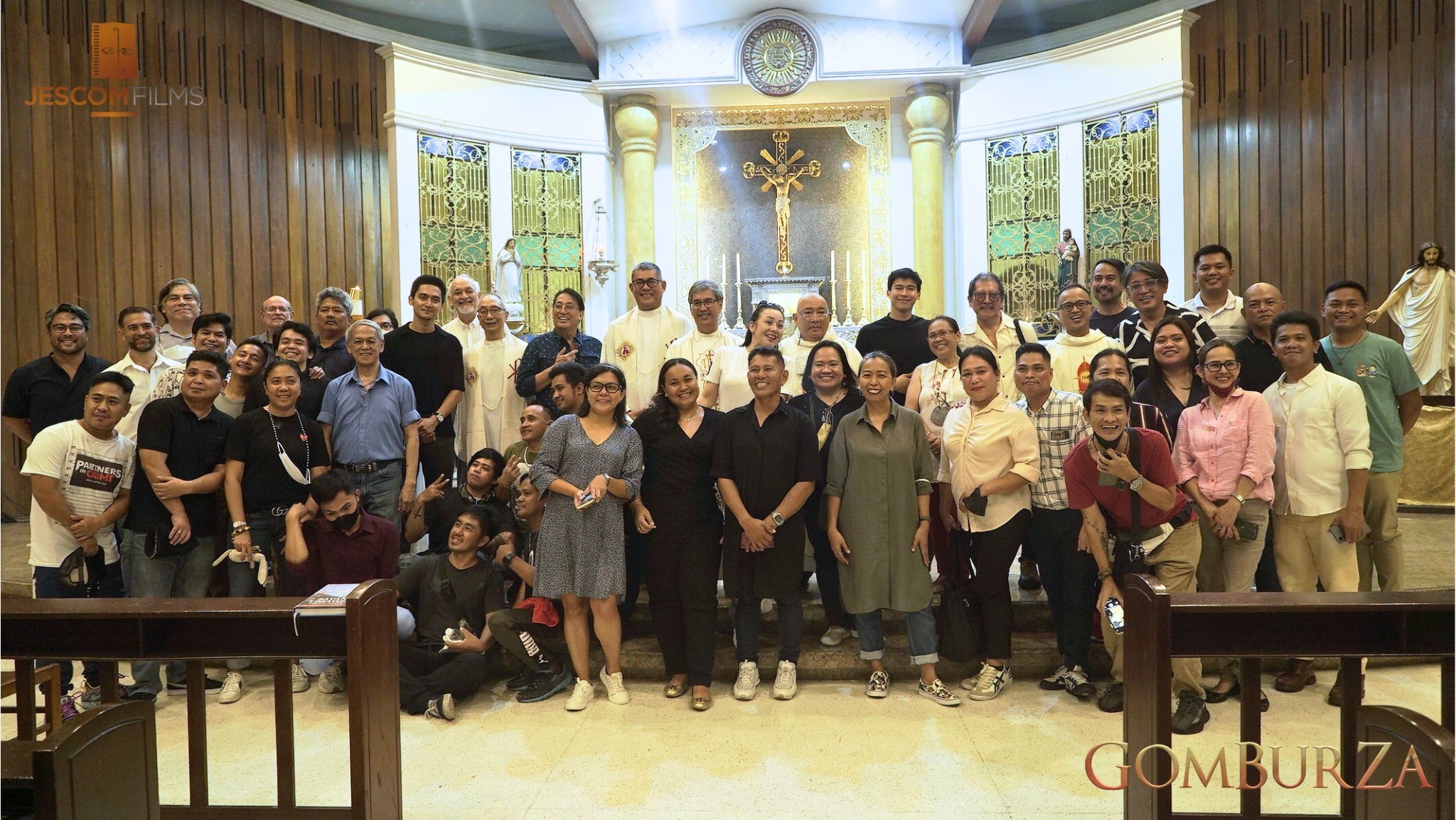 GomBurZa cast and crew celebrate with Thanksgiving Mass and Dinner