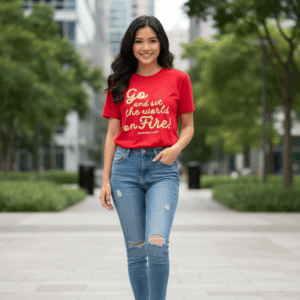 GO AND SET THE WORLD T-shirt