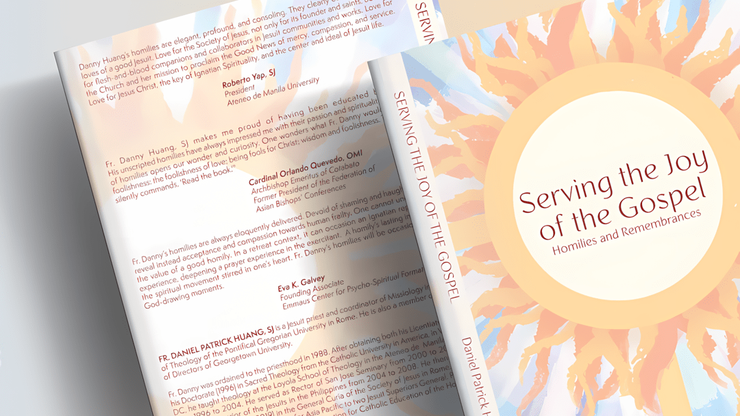 JesCom to Release “Serving the Joy of the Gospel” by Fr. Daniel Patrick Huang, SJ