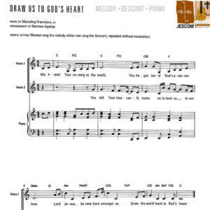 DRAW US TO GOD'S HEART - Music Sheet