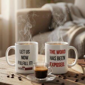 THE WORD EXPOSED MUG