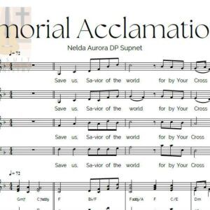 MEMORIAL ACCLAMATION C BY D. DP SUPNET - Music Sheet