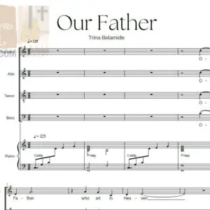 OUR FATHER BY TRINA BELAMIDE - Music Sheet