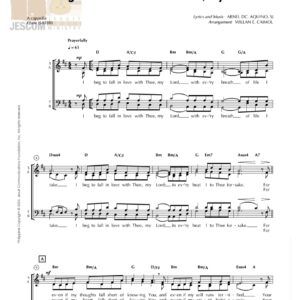 I BEG TO FALL IN LOVE by Hangad - Music Sheet
