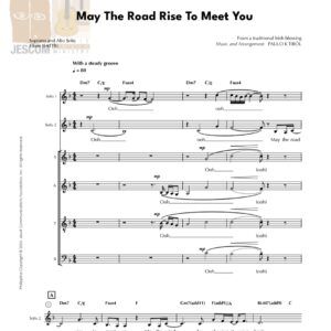 MAY THE ROAD RISE TO MEET YOU - Music Sheet