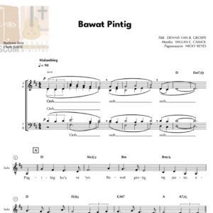 BAWAT PINTIG - Music Sheet