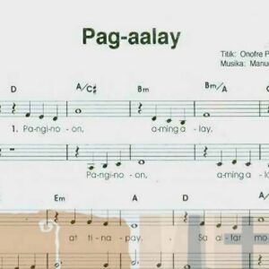 PAG-AALAY - Music Sheet