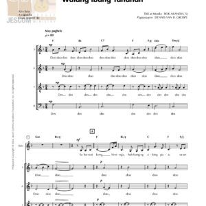 WALANG IBANG TAHANAN - Music Sheet