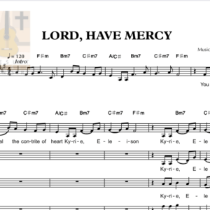 LORD HAVE MERCY by Dom Bulan, SJ - Music Sheet