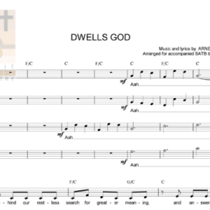 DWELLS GOD - Music Sheet